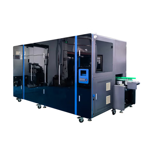 360° Cylindrical UV Printing 1×1 Shuttling Stations